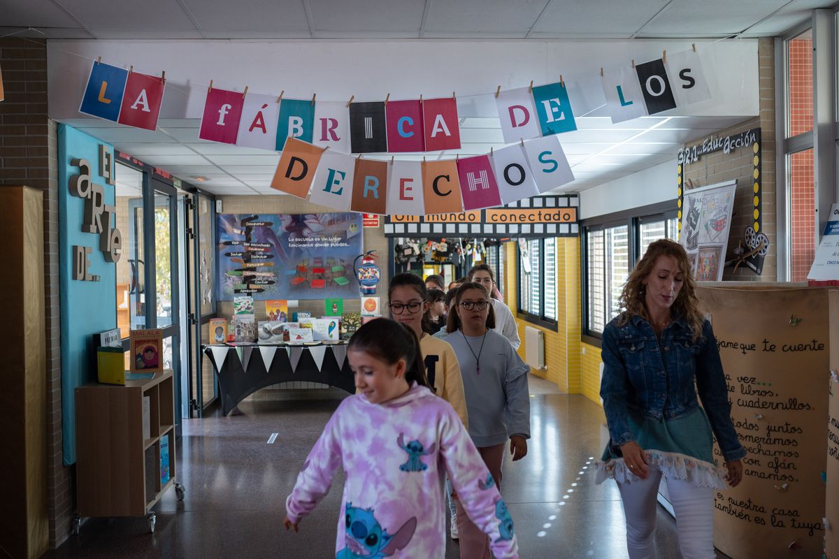 La leçon internationale sur les droits de l’homme à l’école Cabezón de Pisuerga