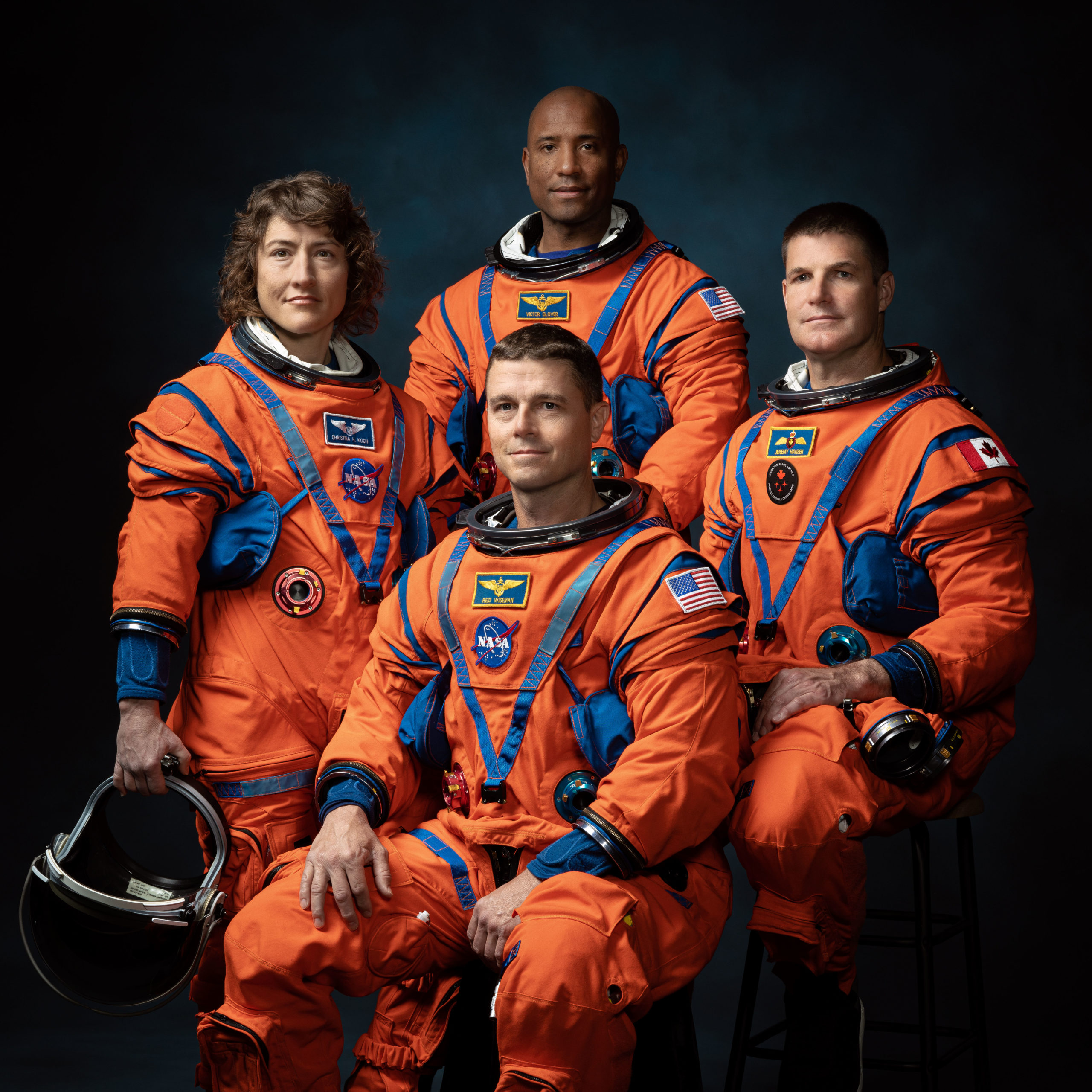 La NASA et l'ASC ont présenté les astronautes de la mission Artemis II