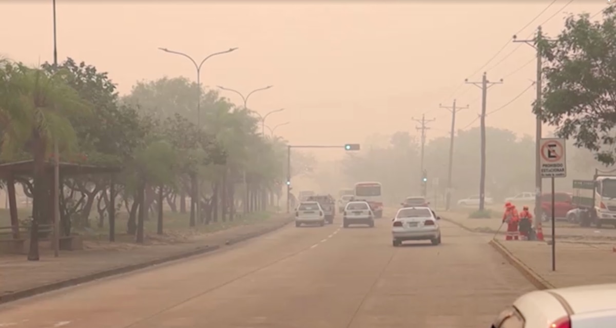 La pollution de l'air causée par les incendies en Bolivie entraîne la suspension des cours