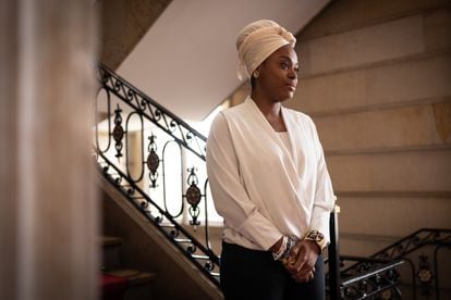 Aurora Vergara, ministre de l'Éducation, à Bogota, le 13 décembre 2023.