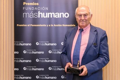 Le philosophe José Antonio Marina, prix de la Pensée Humaniste 2023 de la Fondation Máshumano.