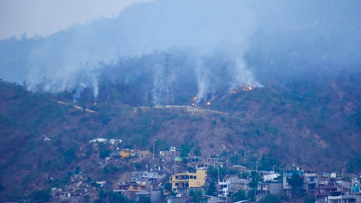 Les incendies à Guerrero attaquent deux zones protégées et assiègent Acapulco