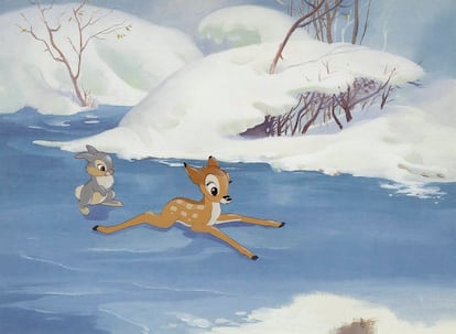 Bambi et son petit ami Panpan.