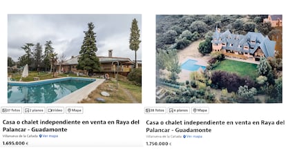 Portails immobiliers immobiliers dans l'urbanisation de Guadamonte.