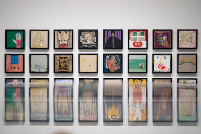 Plusieurs des œuvres qui font partie de l'exposition.