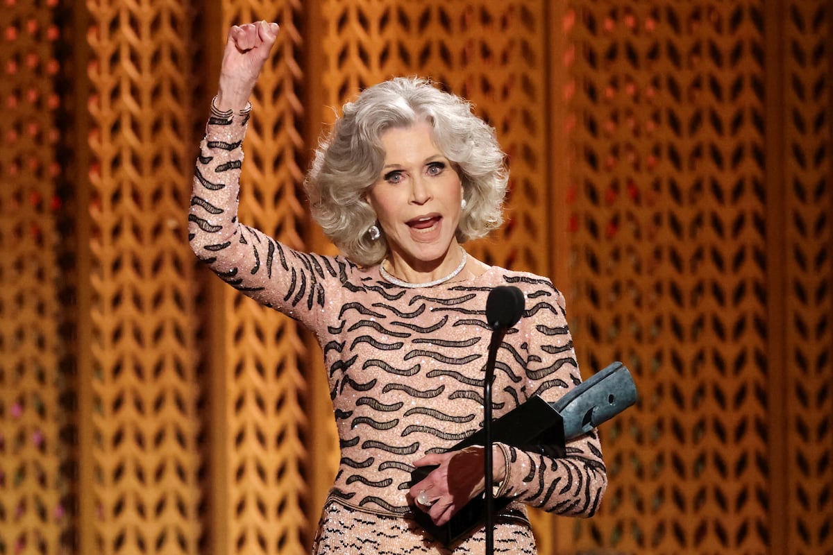 Le discours de Jane Fonda sur la situation actuelle aux États-Unis: "C'est sérieux, collègues, soyons courageux"