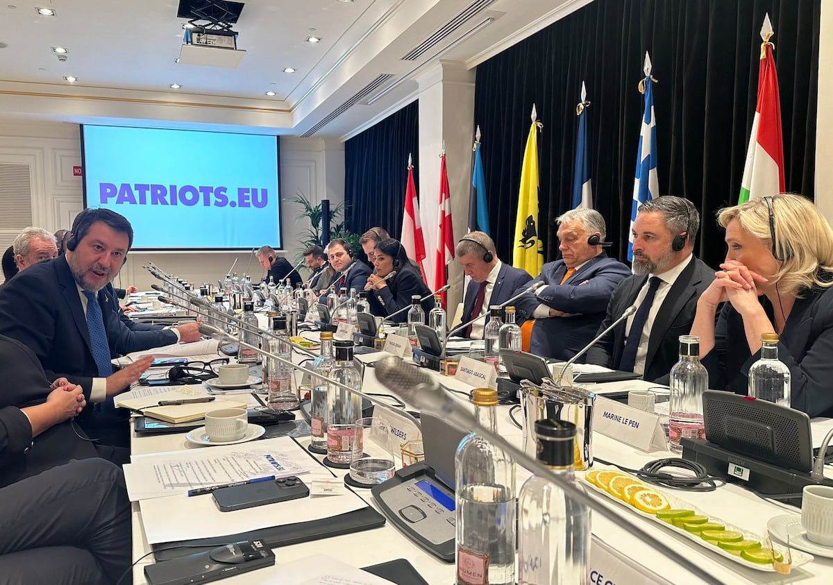 Les dirigeants européens Trumpist Ultra-Right portent à Madrid contre les institutions de l'UE