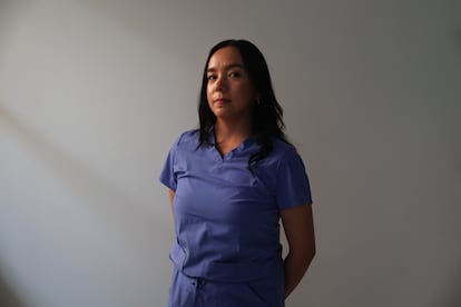 Natalia Duarte, médecin de l'hôpital métropolitain de Santiago de Tunja, à Boyacá, Colombie.