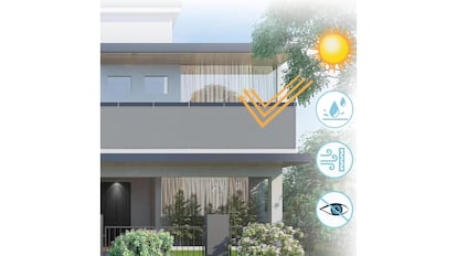 La meilleure protection pour la confidentialité du balcon est cet écran qui peut être acheté sur Amazon