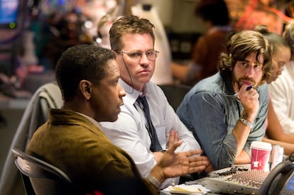De gauche à droite, les acteurs Denzel Washington, Val Kilmer et Adam Goldberg, dans «Duejà Vu» (2006).