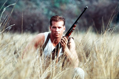 Val Kilmer, interprète du film «The Demons of the Night» (1996), par le réalisateur Stephen Hopkins.