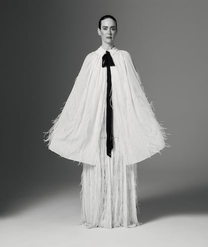 Robe et cape, Chanel.