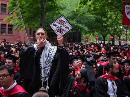 Protestations des étudiants pour la Palestine