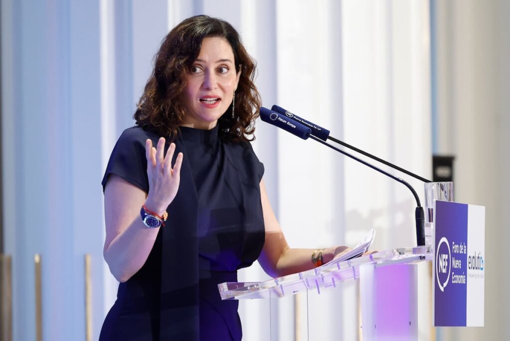 Ayuso, sur le congrès du PP qui se tiendra en juillet: "À l'époque, il y a Runrún, c'est pratique pour"