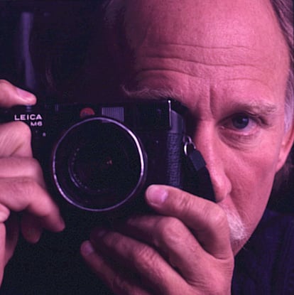 Salgado, dépeint en mai 1994 avec sa Leica M6. 