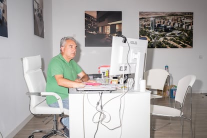 Alberto Sánchez, propriétaire d'El Cañaveral Real Estate. 
