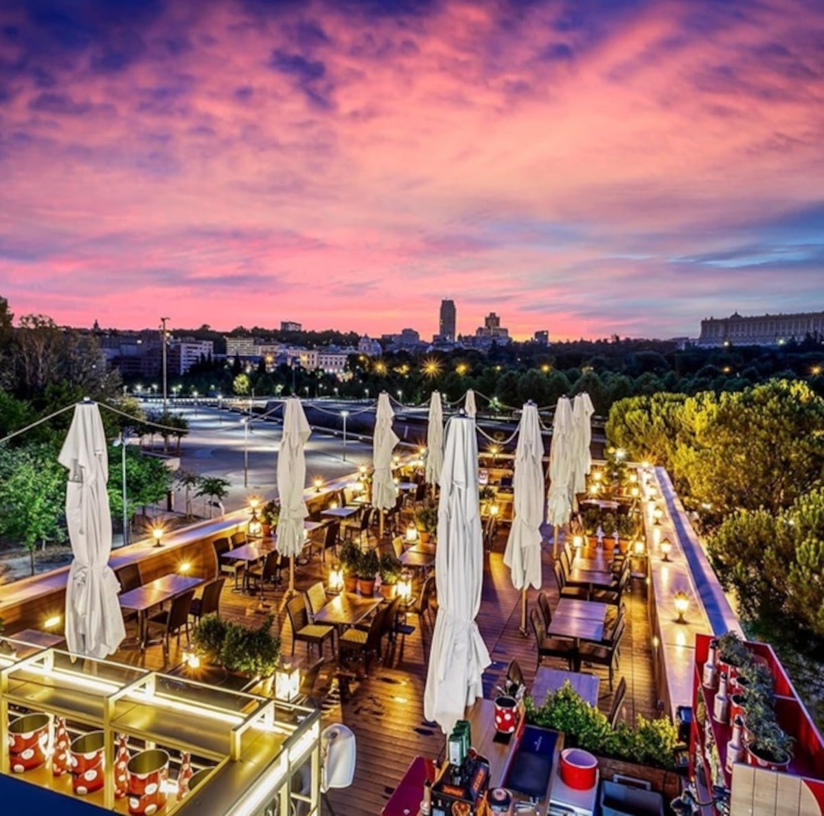 High Nights: Terrasses avec de la musique, des verres et des vues pour un été de Madrid sans trêve