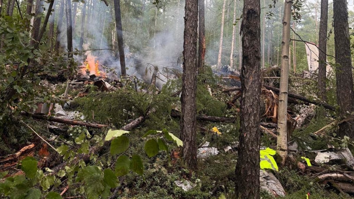 Un avion avec 48 personnes à bord s'est écrasé en Russie, sans survivants