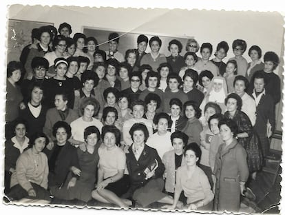 Groupe de «Martas» à Madrid en 1962.