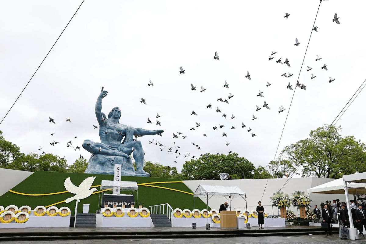 Nagasaki met en garde contre le risque croissant d'une guerre nucléaire 80 ans après son bombardement