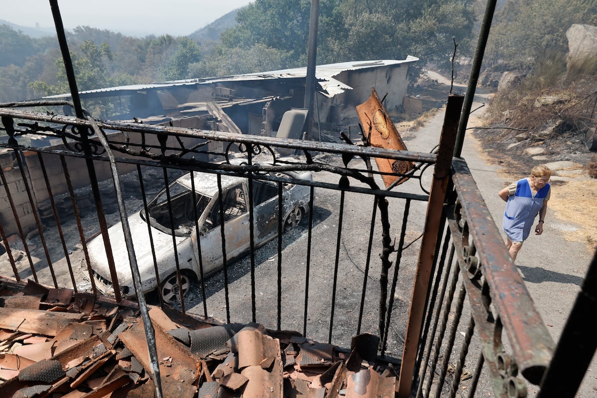 Panique à Monterrei, le triangle du feu en Espagne: « Nous allons mourir tous brûlés »