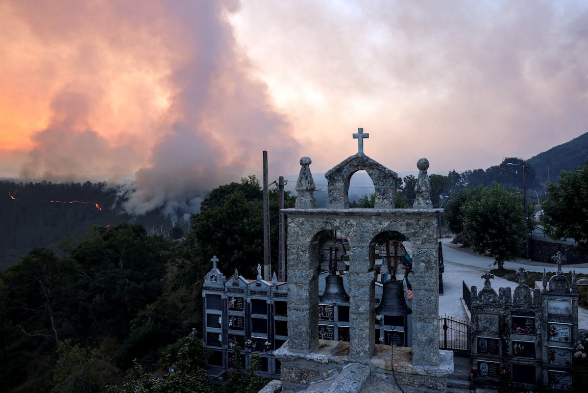 Dernière heure d'incendie en Espagne, en direct