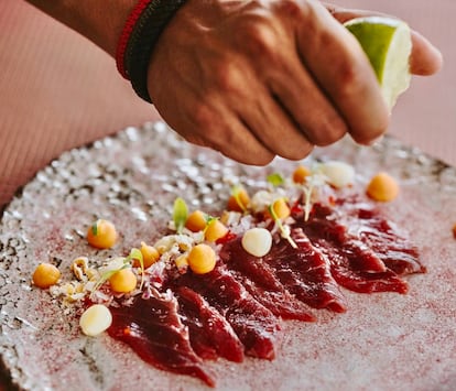Un ceviche de Lima dans le restaurant péruvien Maymanta coûte 28 euros. Photo fournie par le restaurant.