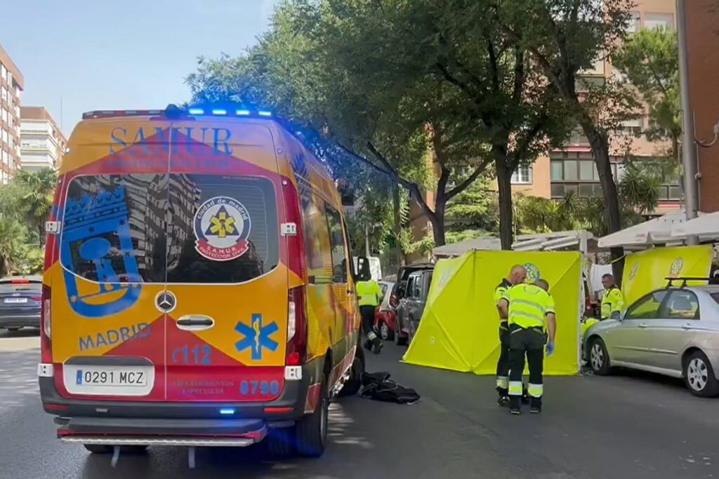 Mari Carmen Muñoz a touché ce jour-là pour faire la distribution des légumineuses et est mort à Madrid par un homme drogué