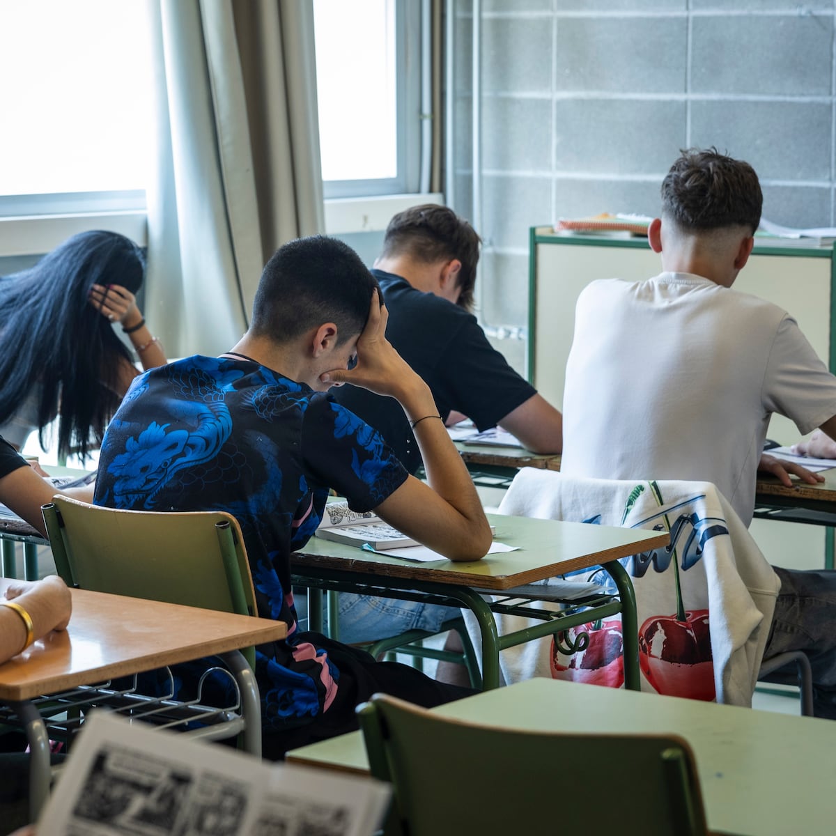 Stress scolaire tire, surtout parmi les filles