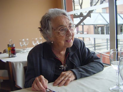 Personne ne jetterait Maria Branyas 101 ans dans cette image de 2008. À l'exception d'une surdité et des affections de mobilité typiques de l'âge, Maria n'avait pas de pathologies cardiaques, de tumeurs ou de troubles neurodégénératifs.