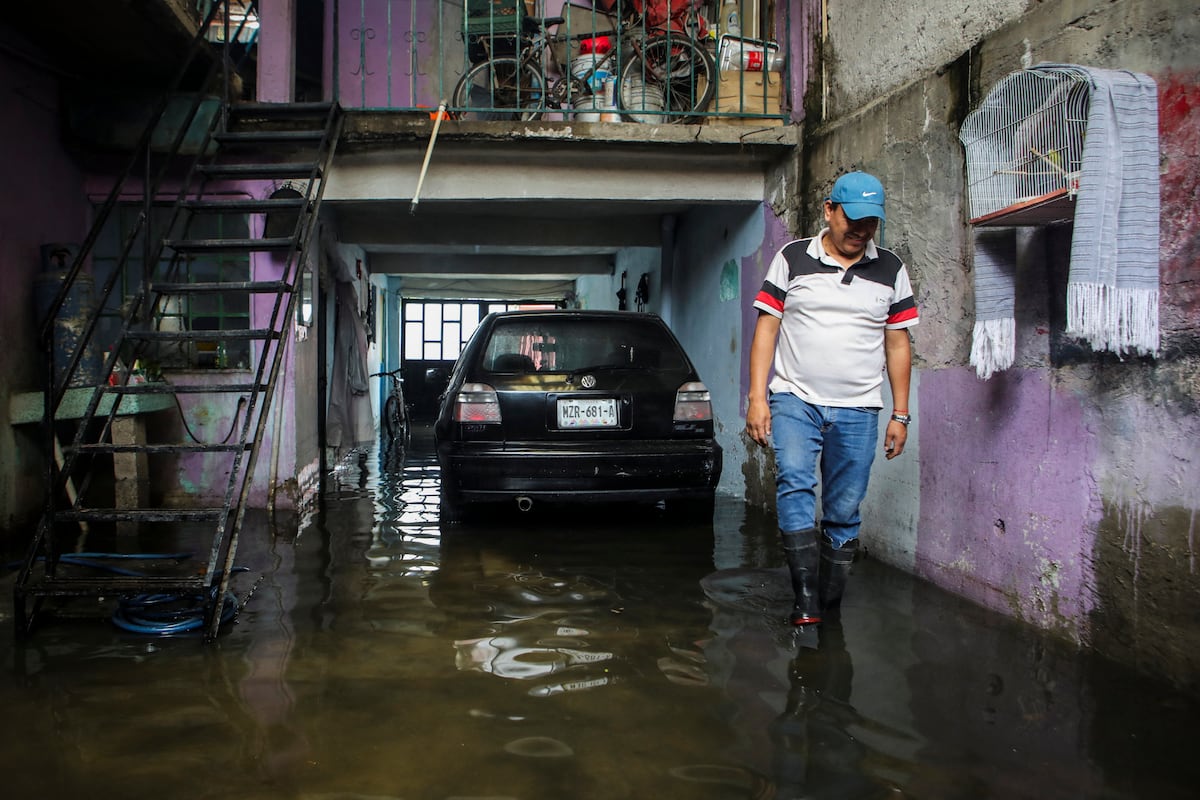 La saison des pluies frappe 21 000 familles dans l'État du Mexique
