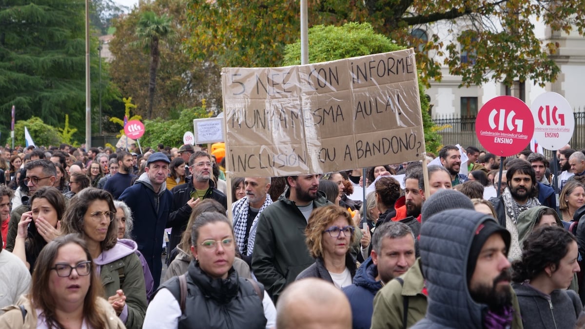 Marre dans les salles de classe de Galice : « Les professeurs sont à leurs limites »
