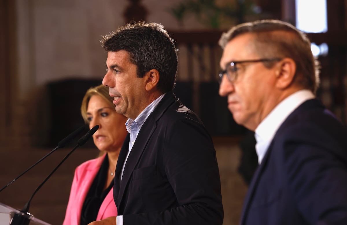 Carlos Mazón annonce une aide de 500 euros par étudiant des familles touchées par Dana