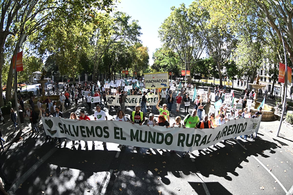 L'Espagne rurale est entendue à Madrid: « Nos peuples n'arrivent que des déchets »