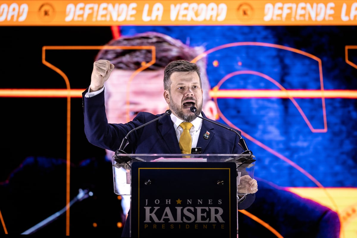 Johannes Kaiser dans sa campagne finale : « Ce pays ne tombe pas en morceaux, mais en balles »