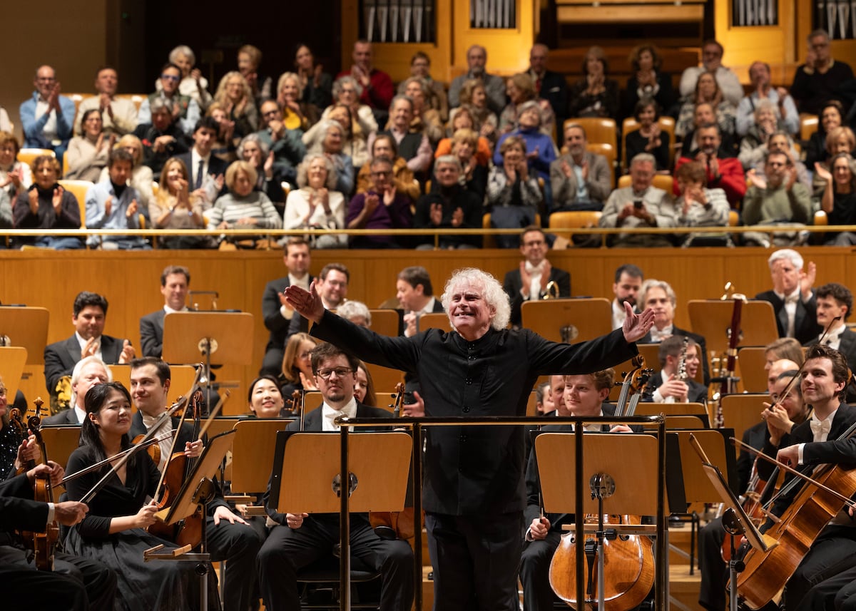 Simon Rattle et la Symphonie de la Radio Bavaroise, la famille parfaite