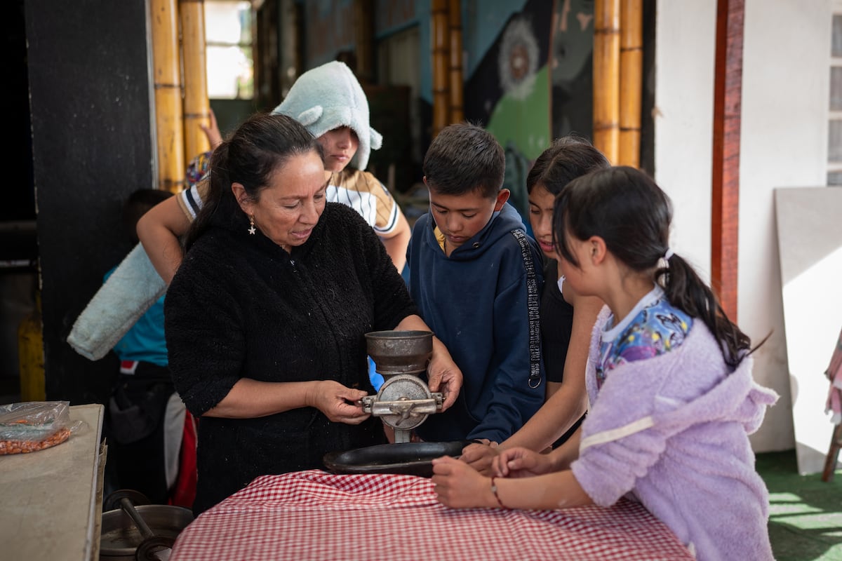 L'école qui valorise le savoir paysan des montagnes du sud de Bogotá