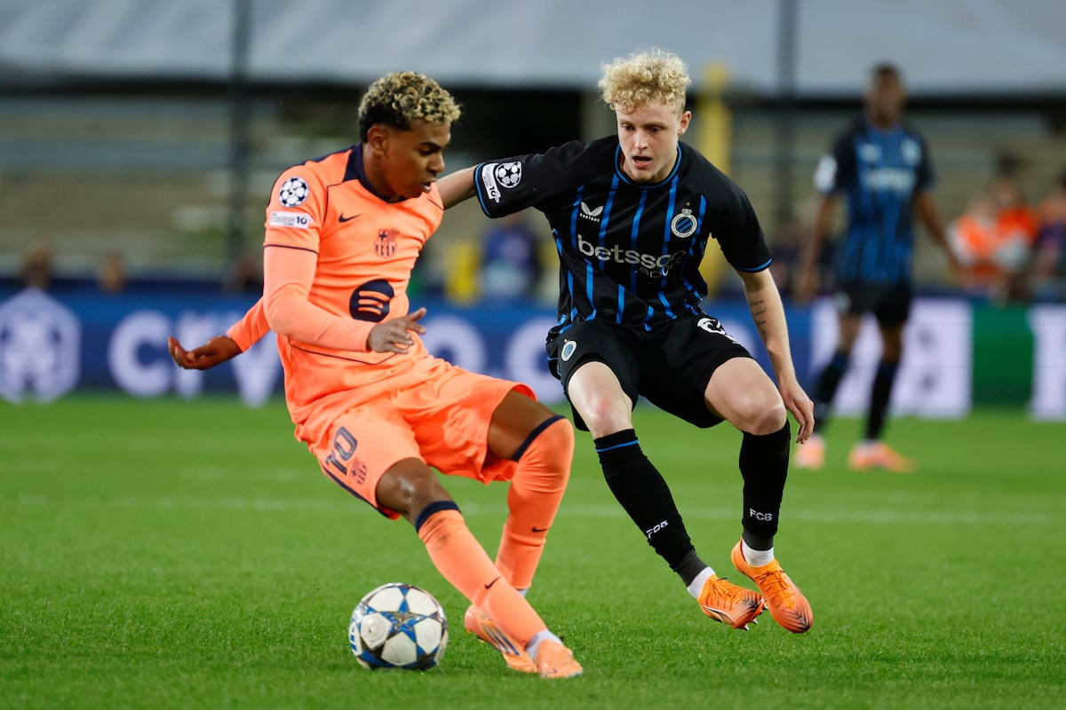 Eric García, après le match nul à Bruges: « Ils nous créent beaucoup de danger, avec deux passes ils arrivent dans la surface »