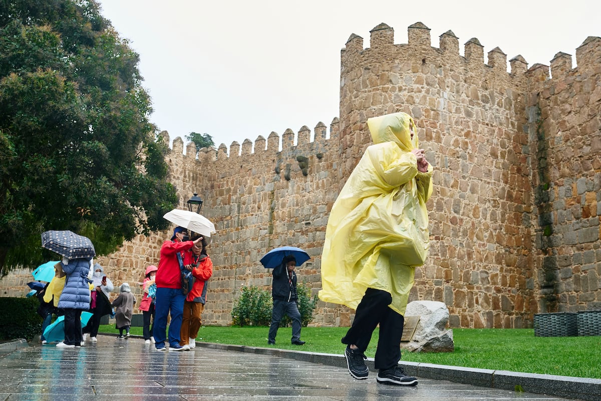 L'Aemet prévoit de fortes pluies, des vents forts et une baisse générale des températures pour ce week-end