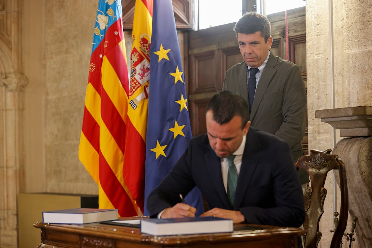 Mazón exclut d'être candidat et considère Mompó comme une affiche électorale du PP valencien