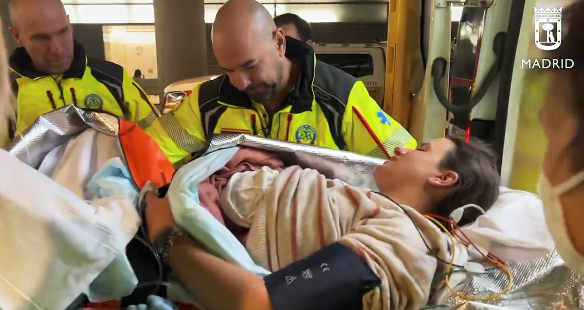 Un bébé est né devant la porte d'une maison à Madrid