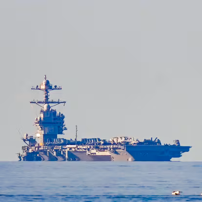 Le porte-avions américain Gerald Ford