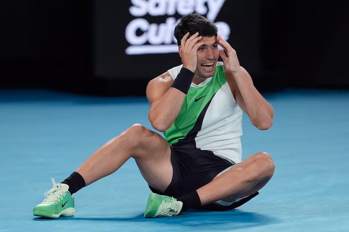 C'est ainsi que nous vous avons parlé de la victoire de Carlos Alcaraz à l'Open d'Australie contre Novak Djokovic
