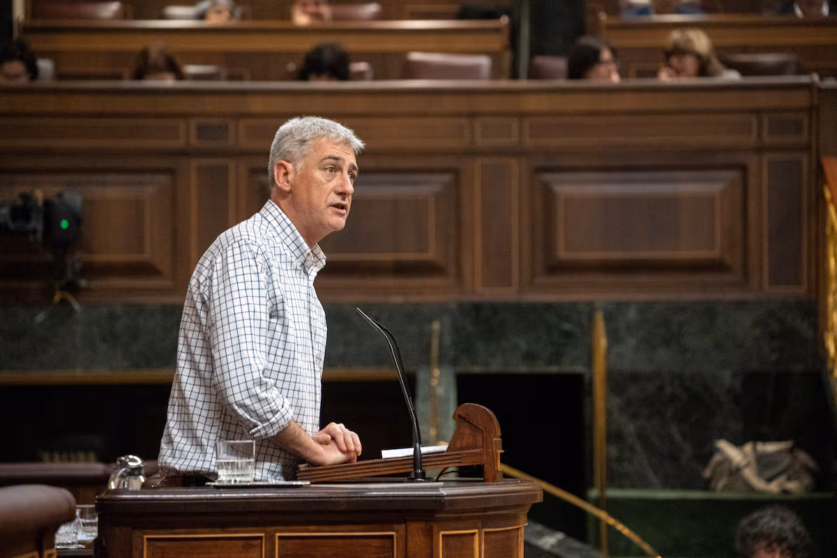 Oskar Matute se démarque de Rufián : « Il ne faut pas confondre l'unité de l'action politique avec l'action électorale »