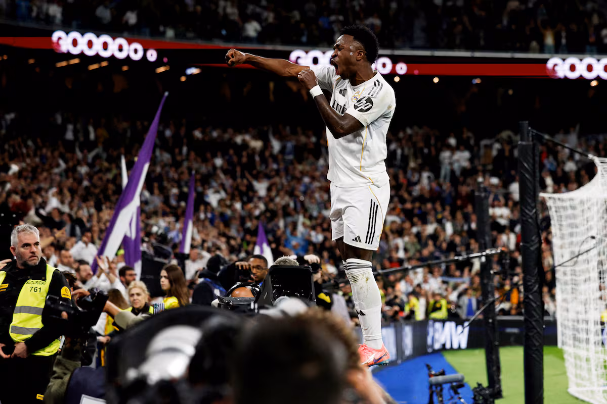 Vinicius veut que la Ligue continue et confirme la victoire de Madrid contre l'Atlético avec un doublé