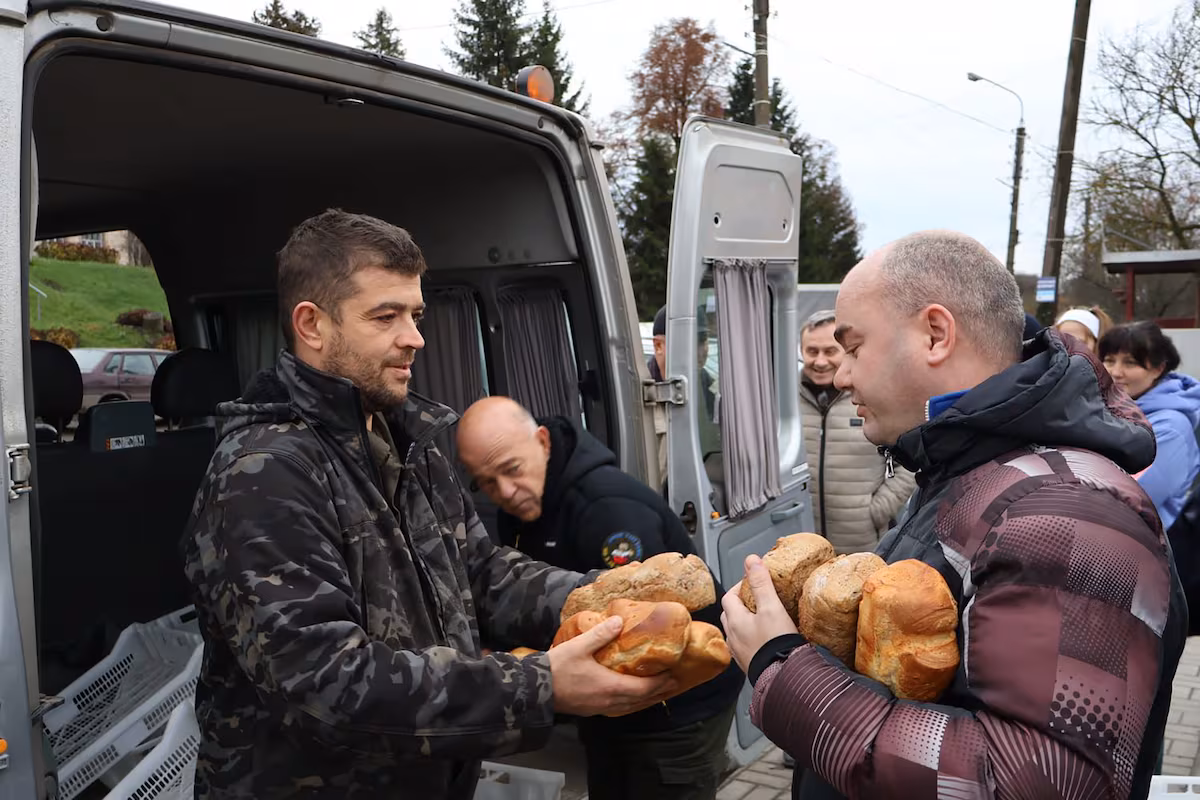 Un boulanger du sud de la France prépare sa onzième mission humanitaire en Ukraine