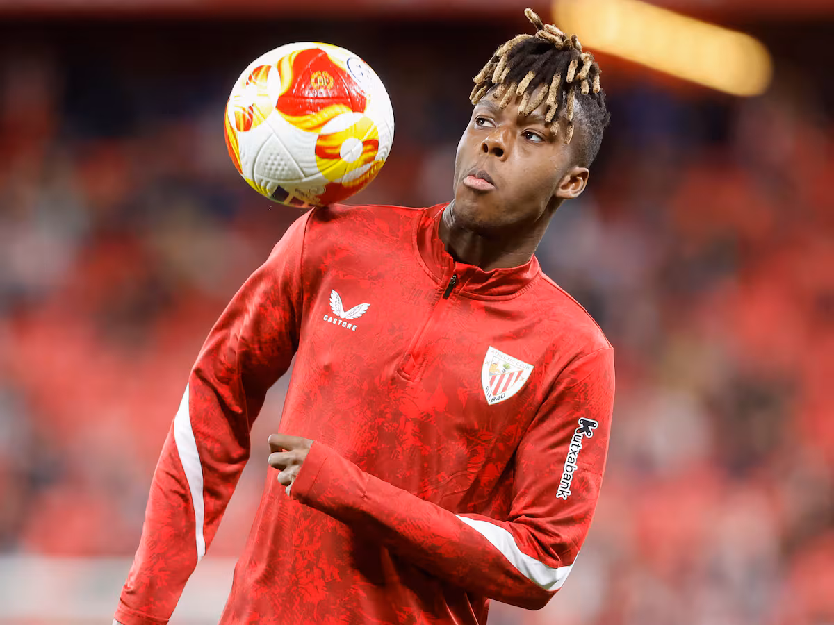 Nico Williams revient sur la liste de l'Athletic deux mois plus tard